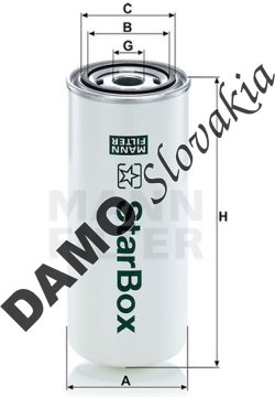 Separátor oleja MANN FILTER LB 962/21