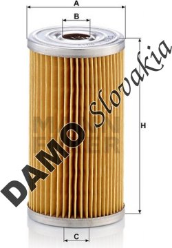 Palivový filter MANN FILTER P 8014