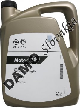 OPEL GM FUEL ECONOMY LONGLIFE 0W-20 - 5l