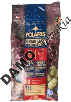 POLARIS Grain Free ADULT hovädzie a morčacie - 12kg