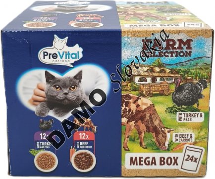 PREVITAL kapsička FARM SELECTION pre mačky - 24x85g