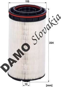 Palivový filter MANN FILTER PU 12 013-2 z