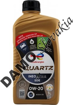 TOTAL QUARTZ INEO XTRA SDE 0W-20 - 1l