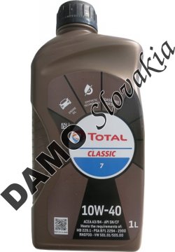 TOTAL CLASSIC 7 10W-40 - 1l