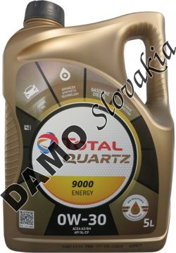 TOTAL QUARTZ 9000 ENERGY 0W-30 - 5l