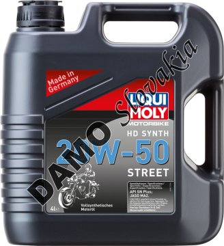 LIQUI MOLY 4T HD SYNTH 20W-50 STREET - 4l