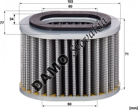 Vzduchový filter MANN FILTER C 11 040