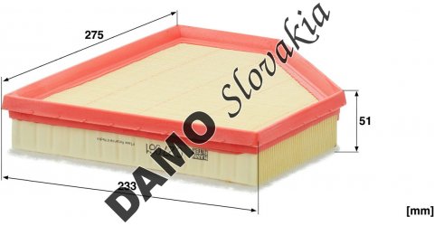 Vzduchový filter MANN FILTER C 27 061