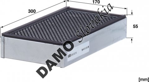 Kabínový filter MANN FILTER CUK 30 015