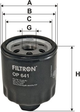 Olejový filter FILTRON OP 641