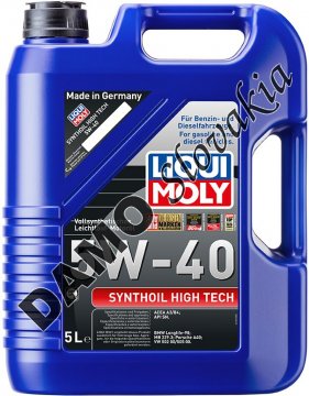 LIQUI MOLY SYNTHOIL HIGH TECH 5W-40 - 5l