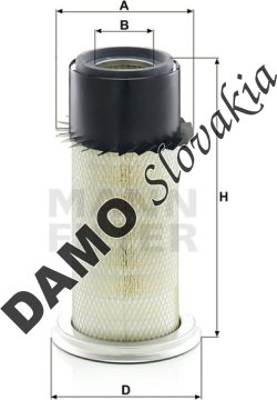 Vzduchový filter MANN FILTER C 16 340