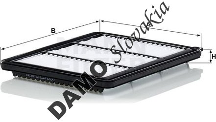 Vzduchový filter MANN FILTER C 25 051