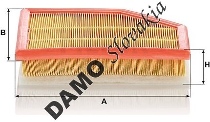 Vzduchový filter MANN FILTER C 27 126