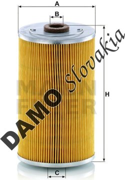 Palivový filter MANN FILTER P 1018/1