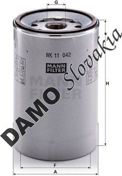 Palivový filter MANN FILTER WK 11 042 z