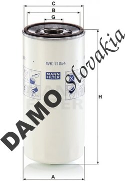 Palivový filter MANN FILTER WK 11 054