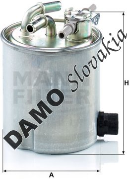 Palivový filter MANN FILTER WK 9025