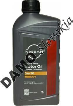 NISSAN MOTOR OIL C5 0W-20 - 1l