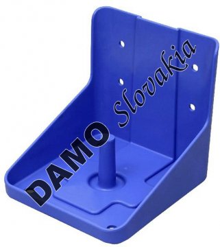 Držiak na soľ hranatý modrý