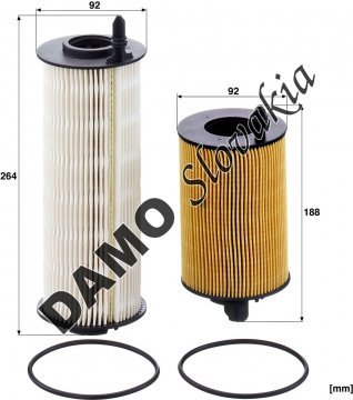 Palivový filter MANN FILTER PU 9039-2 z