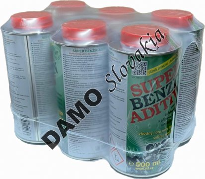 VIF SUPER BENZIN ADITIV - 6 x 500ml