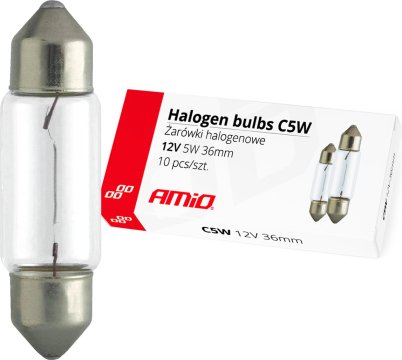 AMIO 12V/5W C5W 36mm sufit