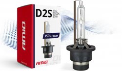 AMIO xenónová výbojka D2S 150% POWER 5500K