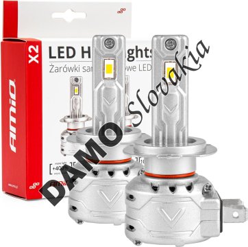 AMIO LED žiarovky H7 séria X2