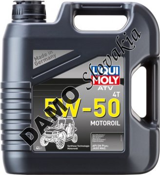 LIQUI MOLY 4T ATV 5W-50 - 4l