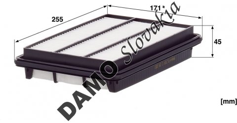 Vzduchový filter MANN FILTER C 25 200