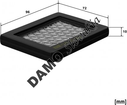 Kabínový filter MANN FILTER CUD 10 002