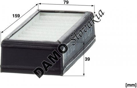 Kabínový filter MANN FILTER CUD 16 013