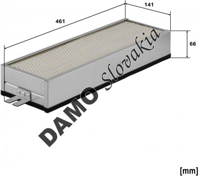 Kabínový filter MANN FILTER CUD 47 004