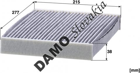 Kabínový filter MANN FILTER CUK 28 045