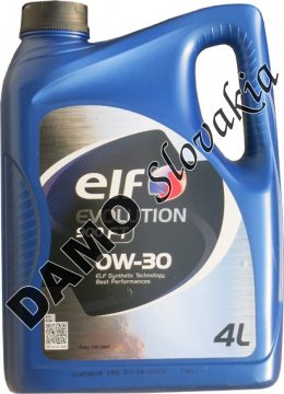 ELF EVOLUTION 900 FT 0W-30 - 4l