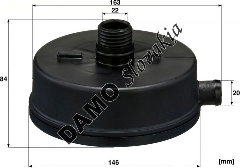 Filter odvzdušňovania MANN FILTER LC 18 020 KIT