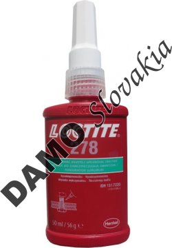 Loctite 278 50ml - zaisťovač skrutiek, vysokoteplotný