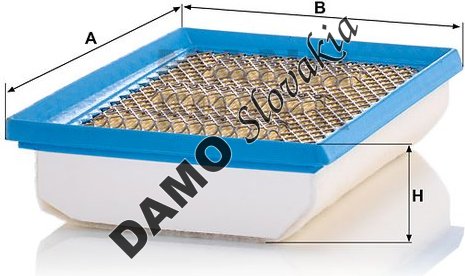 Vzduchový filter MANN FILTER C 25 044