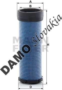 Poistný filter MANN FILTER CF 10 006