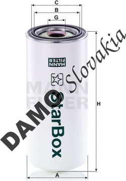 Separátor oleja MANN FILTER LB 13 145/21