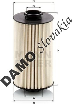 Palivový filter MANN FILTER PU 10 029 z