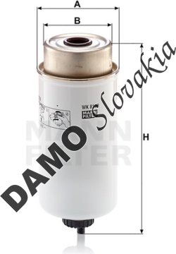 Palivový filter MANN FILTER WK 8120