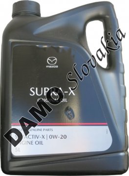 MAZDA ORIGINAL OIL SUPRA-X 0W-20 - 5l