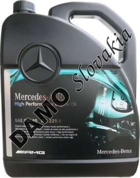 MERCEDES-AMG ENGINE OIL MB 229.5 0W-40 - 5l