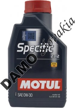 MOTUL SPECIFIC 2312 0W-30 - 1l