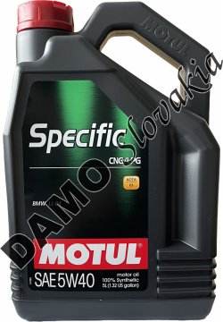 MOTUL SPECIFIC CNG/LPG 5W-40 - 5l