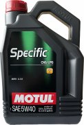MOTUL SPECIFIC CNG/LPG 5W-40 - 5l