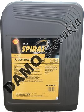 SHELL SPIRAX S3 AM 80W-90 - 20l