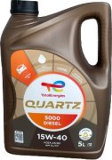 TOTAL QUARTZ 5000 DIESEL 15W-40 - 5l